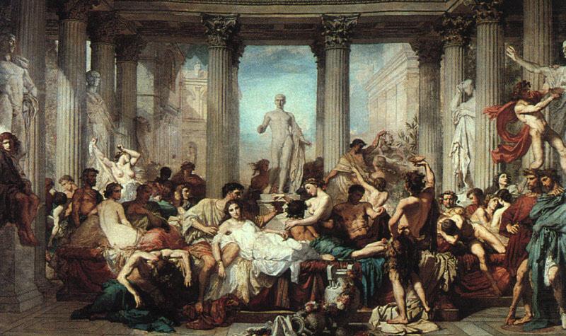 The Romans of the Decadence, Thomas Couture